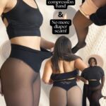 Leggings High-Waisted Tummy Control Sheer Leggings