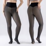Leggings High-Waisted Tummy Control Sheer Leggings
